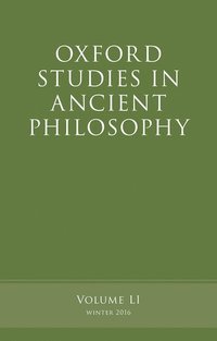 bokomslag Oxford Studies in Ancient Philosophy, Volume 51