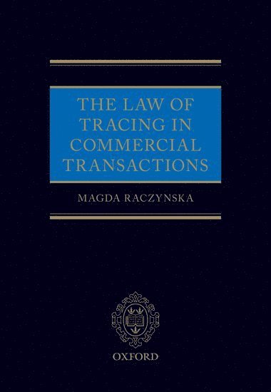 bokomslag The Law of Tracing in Commercial Transactions