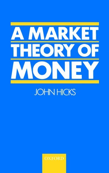 A Market Theory of Money 1