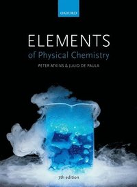 bokomslag US edition Elements of Physical Chemistry