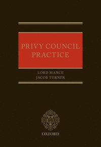 bokomslag Privy Council Practice
