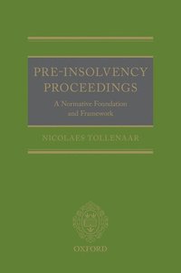 bokomslag Pre-Insolvency Proceedings