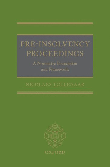 bokomslag Pre-Insolvency Proceedings