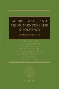 bokomslag Micro, Small, and Medium Enterprise Insolvency