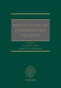 bokomslag Regulation of Commodities Trading