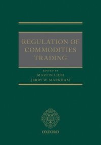 bokomslag Regulation of Commodities Trading