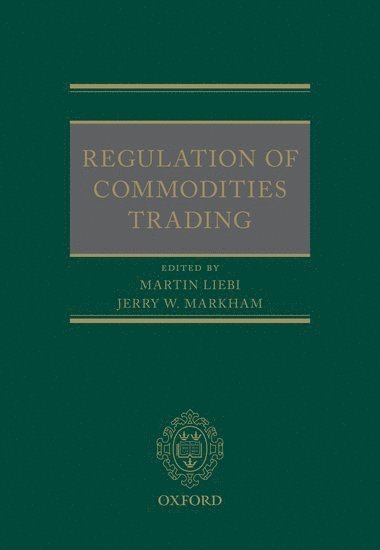 bokomslag Regulation of Commodities Trading