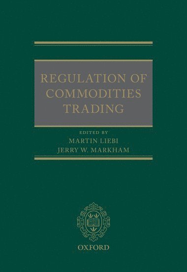bokomslag Regulation of Commodities Trading