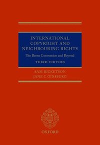 bokomslag International Copyright and Neighbouring Rights