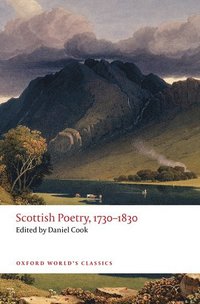 bokomslag Scottish Poetry, 1730-1830