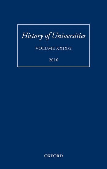 FEINGOLD, Mordechai Feingold, Alexander Broadie - History of Universities, Inbunden