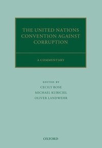 bokomslag The United Nations Convention Against Corruption