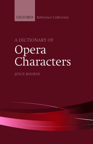 bokomslag A Dictionary of Opera Characters