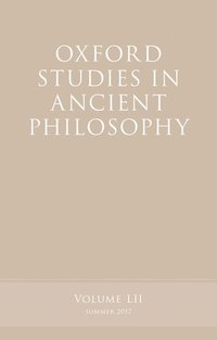 bokomslag Oxford Studies in Ancient Philosophy, Volume 52