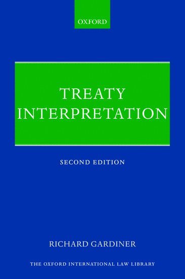 bokomslag Treaty Interpretation