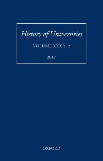 bokomslag History of Universities