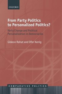 bokomslag From Party Politics to Personalized Politics?