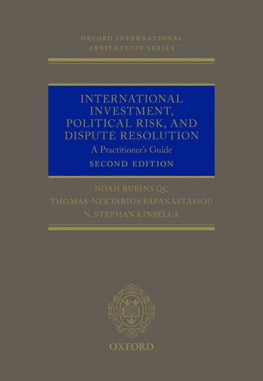 bokomslag International Investment, Political Risk, and Dispute Resolution