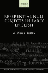 bokomslag Referential Null Subjects in Early English