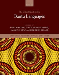 bokomslag The Oxford Guide to the Bantu Languages