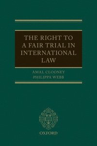 bokomslag The Right to a Fair Trial in International Law
