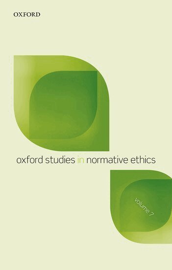 Mark C Timmons - Oxford Studies in Normative Ethics, Vol 7, Häftad