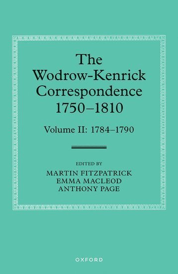 The Wodrow-Kenrick Correspondence 1750-1810 1