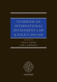 bokomslag Yearbook on International Investment Law & Policy 2015-2016