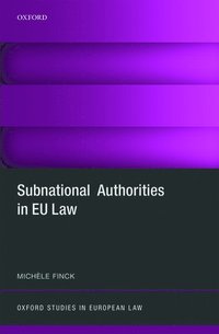 bokomslag Subnational Authorities in EU Law