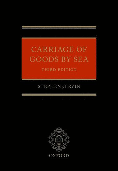 bokomslag Carriage of Goods by Sea