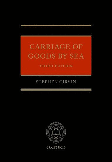 bokomslag Carriage of Goods by Sea