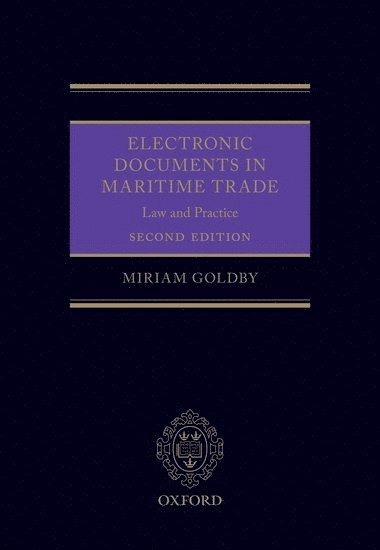 bokomslag Electronic Documents in Maritime Trade