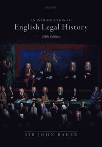 bokomslag Introduction to English Legal History