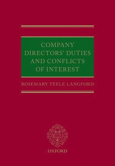 Company Directors' Duties and Conflicts of Interest 1