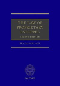 bokomslag The Law of Proprietary Estoppel