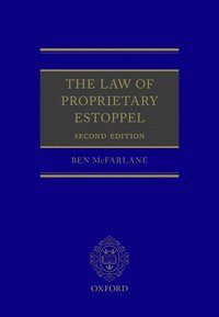 bokomslag The Law of Proprietary Estoppel