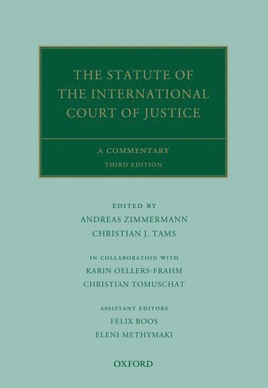 The Statute of the International Court of Justice 1