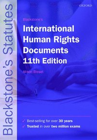 bokomslag Blackstone's International Human Rights Documents 11th Edition