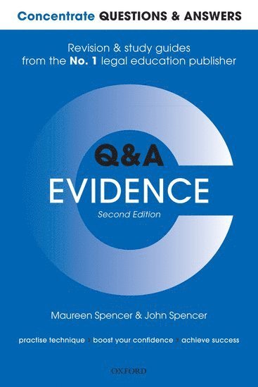 bokomslag Concentrate Questions and Answers Evidence