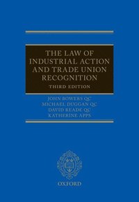 bokomslag Law of Industrial Action and Trade Union Recognition