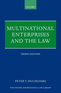 bokomslag Multinational Enterprises and the Law