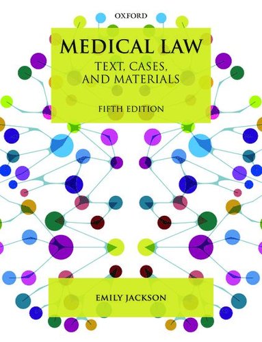 Emily Jackson - Medical Law, Häftad