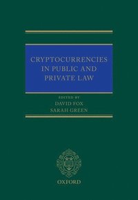 bokomslag Cryptocurrencies in Public and Private Law