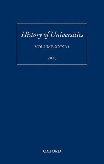 bokomslag History of Universities