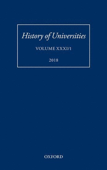 bokomslag History of Universities