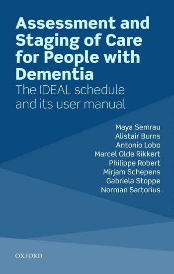 bokomslag Assessment and Staging of Care for People with Dementia