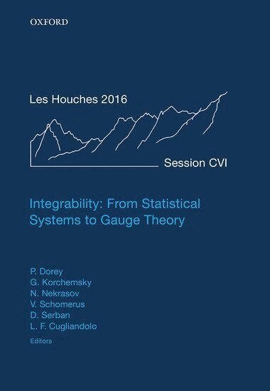 Patrick Dorey, Gregory Korchemsky, Nikita Nekrasov, Volker Schomerus, Didina Serban, Leticia Cugliandolo - Integrability: From Statistical Systems to Gauge Theory, Inbunden