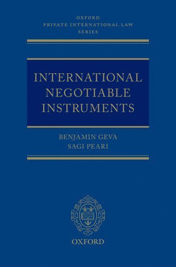 bokomslag International Negotiable Instruments