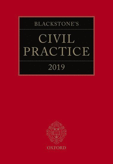 Stuart Sime, Derek French - Blackstone's Civil Practice 2019, Inbunden