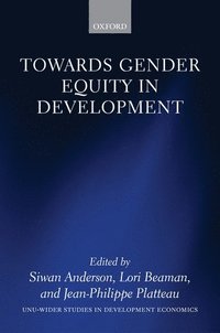 bokomslag Towards Gender Equity in Development